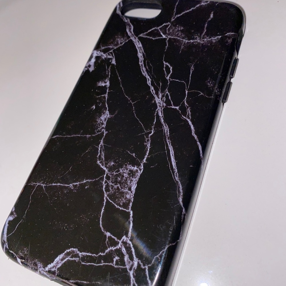 Black Marble iPhone 7 Case